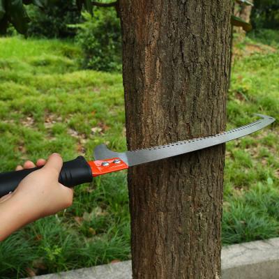 China SK5 Steel 360mm Wood Gardening Blister Sized Teeth Garden Pruning Saw for sale