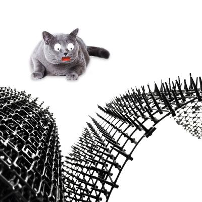 China Spike Mat Garden Prickle Cat Repellent Scat Disposable Custom Plastic Anti-cat Mat for sale