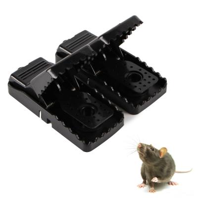 China Hot Selling Viable Plastic Mouse Trap Reusable Automatic Mouse Trap For Mouse Prevention for sale