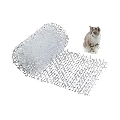 China Environmentally Friendly Plastic Anti-Cat Viable Spike Fence Mat Garden Cat Scat Mat For Cats for sale