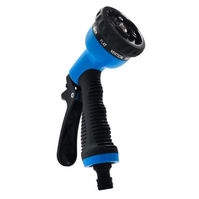 China Variable Flow Control Nozzle Adjustable Quality 9-Patterns Grden Plastic Hose Spray Gun For Watering Car Wash for sale