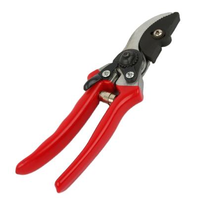 China Selection Of Professional Manual Garden Pruner With Soft Plastic Handle Scissors Household Shears for sale