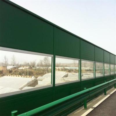 China Contemporary Metal Shutter Road Traffic Barrier Noise Reduction Coated Barrier Sound Barrier for sale