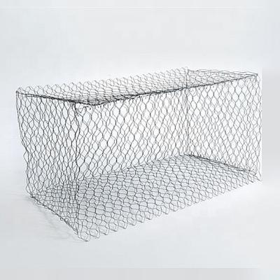 China River Bank Liner PVC Coated Gabion Basket Galvanized Hexagonal Gabion Box Gabion Mesh For River Bank Liner for sale