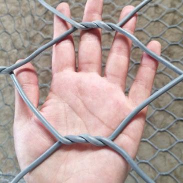 China Corrosion Resistance PVC Coated Gabion Baskets Gabion Wire Cage 3mm Gabion Wall Fence for sale