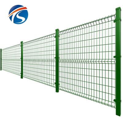 China Easily Assembled Professional Fence 3d Commercial Galvanized Steel Welded Curved PVC Coated 3d Wire Mesh Fence Panel for sale