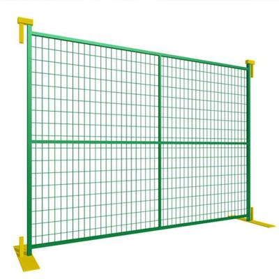 China Easily Assembled Temporary Fence Canada Panel Portable Movable Stainless Temporary Barrier Canada for sale