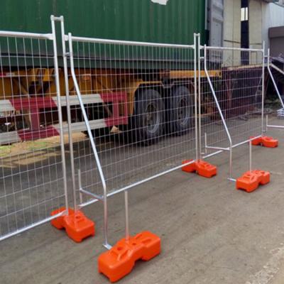 China Easily Assembled Construction Feet Temporary Australian Fence Plastic Standard Temporary Fence Fence Panel for sale