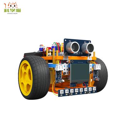 China Multifunctional Teaching Machine Assembled Educational Toy Diy Programmable Robot Kit Stem Toys for sale