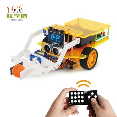 China LED Lighting STEAM Robotics Kits Cozmo Programmable Arduino Walk Robot Toys for Kids and Adults for sale