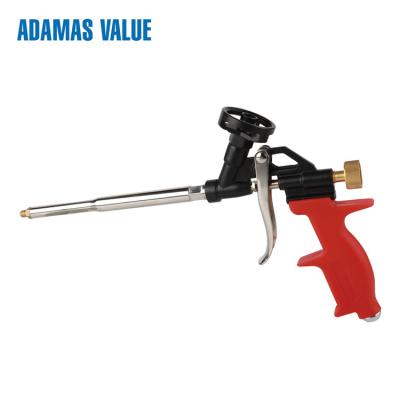 China Portable Spray Foam Insulation Applicator Gun Teflon Coated Brass Gun Body for sale