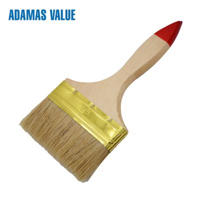 China Easy To Clean Real Bristle Brush , Anti - Abrasive 100 Pure Bristle Paint Brush for sale