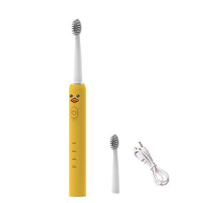 China Dupont Series Children's Soft Rechargeable Nylon Animal Electric Toothbrush Children's Ultrasonic Electric Toothbrush for sale