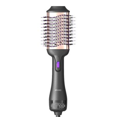 China Other Multifunctional Hot Air Comb Hair Dryer Blow A Step Curling Iron Straight Hair Comb for sale