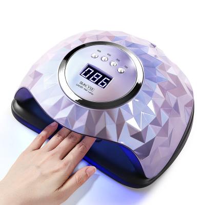 China Professional High Power 248W Plastic Nail Dryer Machine UV Light Nail Lamps For Gel Nail Polish for sale