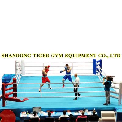 China AIBA Boxing Ring For competition and training 7.8m / 7m / 6m / 5m / 4m and floor boxing ring for sale