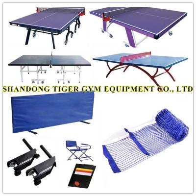 China Foldable Table Tennis Table / Outdoor Table Tennis Table / Net / Net Rack / Referee Tool Holder / Scoreboard / Hoarding for sale