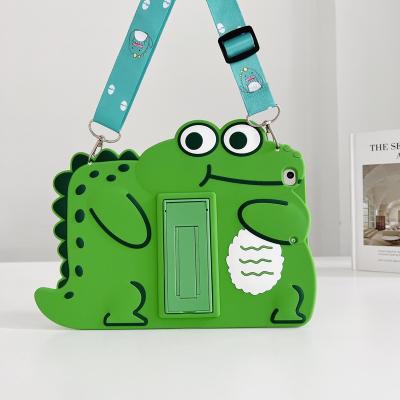 China Tablet Shockproof Bumper Case for Ipad pro air 11 2018 9.7 5 2022 2020 shockproof dark green dinosaur mini 5 Ipad Mini Case With Straps 2019 kids for sale