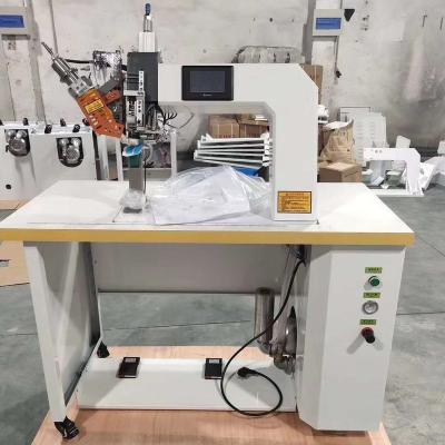 China Factory BMA-19V Hot Air Seam Sealing Machine Adhesive Tape Machine for Protective Cloth Nonwoven Fabric for sale