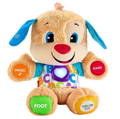 China Dongguan factory production recording educational baby toys interactive musical dog plush toys for sale