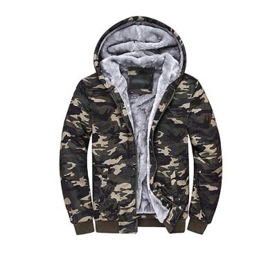 China Fashionable Hot Sale Camouflage Coats Breathable Shear Casual Heavy Hooded Zipper Hoodie Jacket For Men for sale