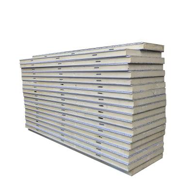 China 10CM Thickness Easy Installation Polyurethane Sandwich Panel for Cold Room for sale