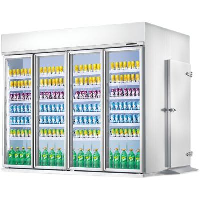 China Keep Food Fresh Insulation PU Cold Storage for beverage retail and food for sale