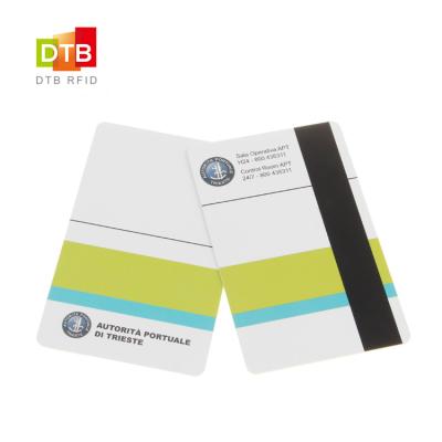 China Waterproof / Waterproof White Or Customized Printing PVC Hico / Loco Hotel Magnetic Stripe Key Card for sale