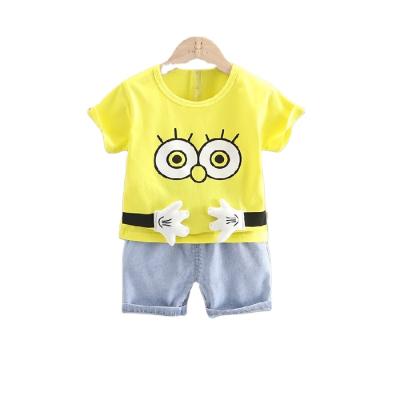 China Latest Design Fashion Casual Kids Clothes Wholesale Children's Clothing Sets Baby Boy Clothes Sets for sale