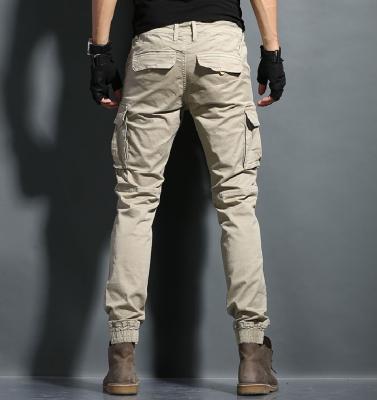 China Anti-wrinkle men casual pants with wholesale cotton men and latest design fitness pants for sale