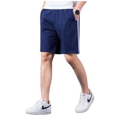 China New Fashion Breathable Pure Cotton Men's Straight Loose Basketball Pants Sports Fitness Beach Shorts for sale