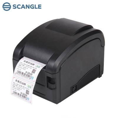 China Scangle SGT380B Transfer Barcode Printer Hardliner Barcode Printer Black and White Desktop Direct Thermal Barcode Label Printer for sale