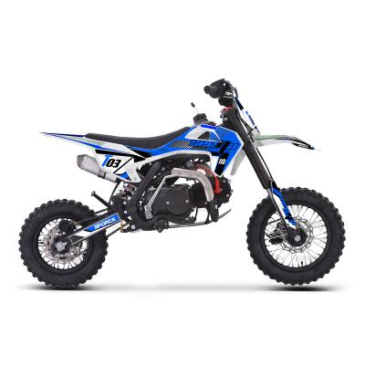 China New seeya BLUE 110cc off road mine bike kids dirt bike MOTO semi-automatic cross motorcycle T03 with CE T03 (110CC) for sale