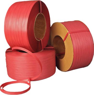 China Machine Packing New Materials 12mm High Strength PP Strapping Tape With Many Colors for sale