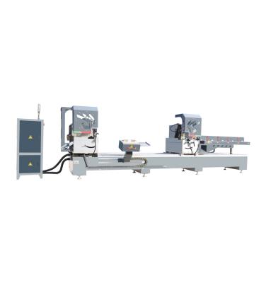 China Building Material Shops Aluminum Profile Cutting Saw Machine / Aluminum Double Head 45 Degree Slitter for sale