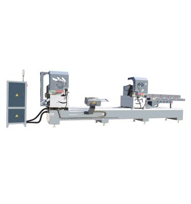 China Building Material Shops PVC Window Digital Display Double Head Cutting Saw Machine for sale