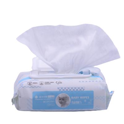 China Yunnan Baiyao OEM Manufacturer Skin Care Canister 80 Pcs High Quality Disposable Soft Nonwoven Children Alcohol Free Wet Wipes Wholesale for sale