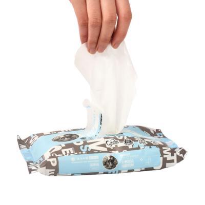 China Top Selling Guaranteed Quality Eco - Friendly Cleaning Wipes Cheap Custom Wet Household Wet Toilet Paper for sale