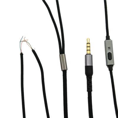 China diy In-ear earphone cable for mobile phone mp3 earphone with microphone for sale