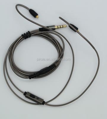 China With popular microphone earbud cable for mobile phone earphone / Mp3 earphone for sale