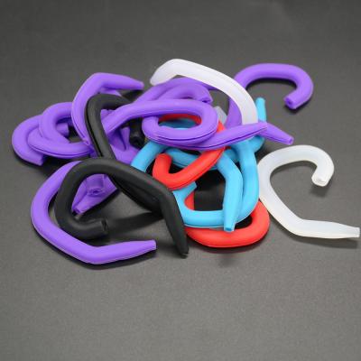 China Silicone Patent Silicone Earphone Microphones Ear Hook For In-Ear Sport Earphone for sale