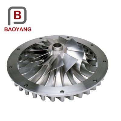 China Industry Replacement Centrifugal Compressor Aluminum Turbine Impeller for sale