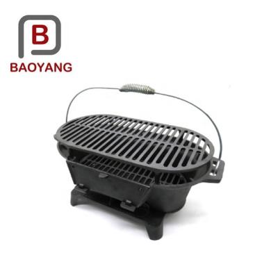 China Easily Assembled USA Hotsellling Cast Iron Charcoal Barbecue Grill Durable for sale