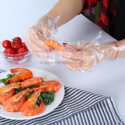 China Daily Life\Hospital Medica Trusted Food Grade PE Gloves Household Kitchen HDPE Hand Gloves Kfc Disposable Food Shop Use From China Supplier for sale