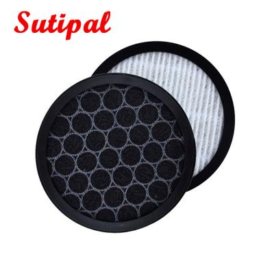 China Supita Replacement Customized Pleated Fiberglass Impurities Filter Round HEPA Air Filters For LG Air Purifiers Air Filter for sale