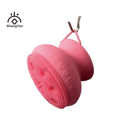 China EXFOLIATE New Private Label Octopus Loofah Foam Baby Silicone Bath Body Shower Handheld Shampoo Bubble Sponge Cleaning Brush for sale