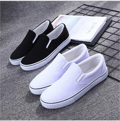 China Latest Fashion Trend Spring Summer Fashion Casual Board Slip On Ladies Men Women Canvas Shoes for sale