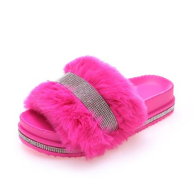 China 2020 Newest Water-Drill Slippers Summer High Heel Lady Slipper Waterproof Thick Soled Sandals For Women for sale