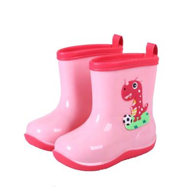 China Wholesale Fashion Trend Fashion Toddler Baby Rain Boots Waterproof Kids Keep Warm Snow Boots With Toddler Size With Insole Socks for sale