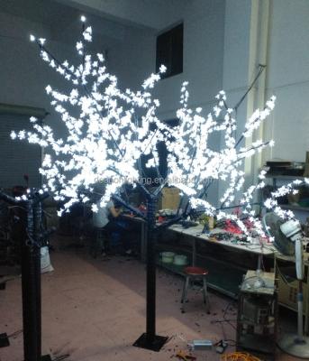 China Indoor And Outdoor White Led Flower Tree Light for sale